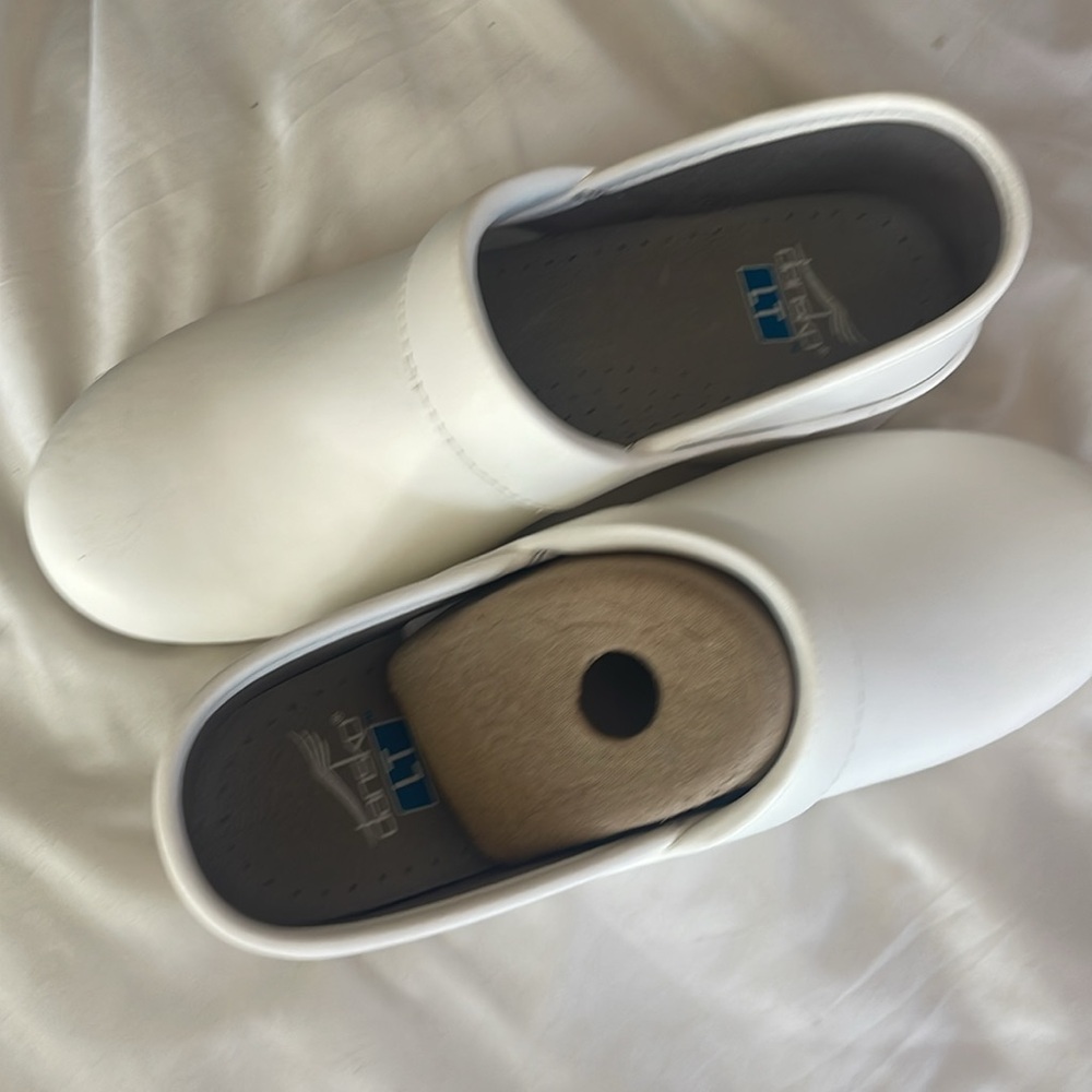 Dansko LT Pro Box White Leather EU39